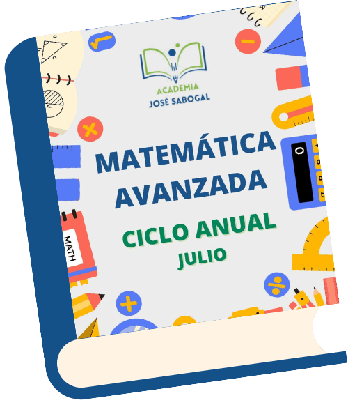 Libro de Matemática Avanzada - Julio 2024 de la Academia José Sabogal