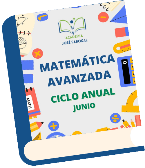 Libro de Matemática Avanzada - Junio 2024 de la Academia José Sabogal