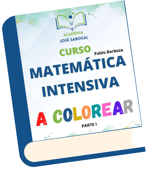 Libro de Matemática Intensiva Colorear I de la Academia José Sabogal